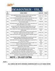 MN Saree  Swarovskin Vol 3